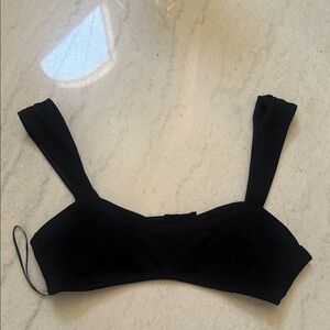 Forever 21 Black Strappy Top